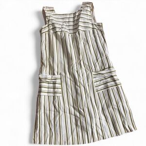 Striped Sleeveless Dress 60s